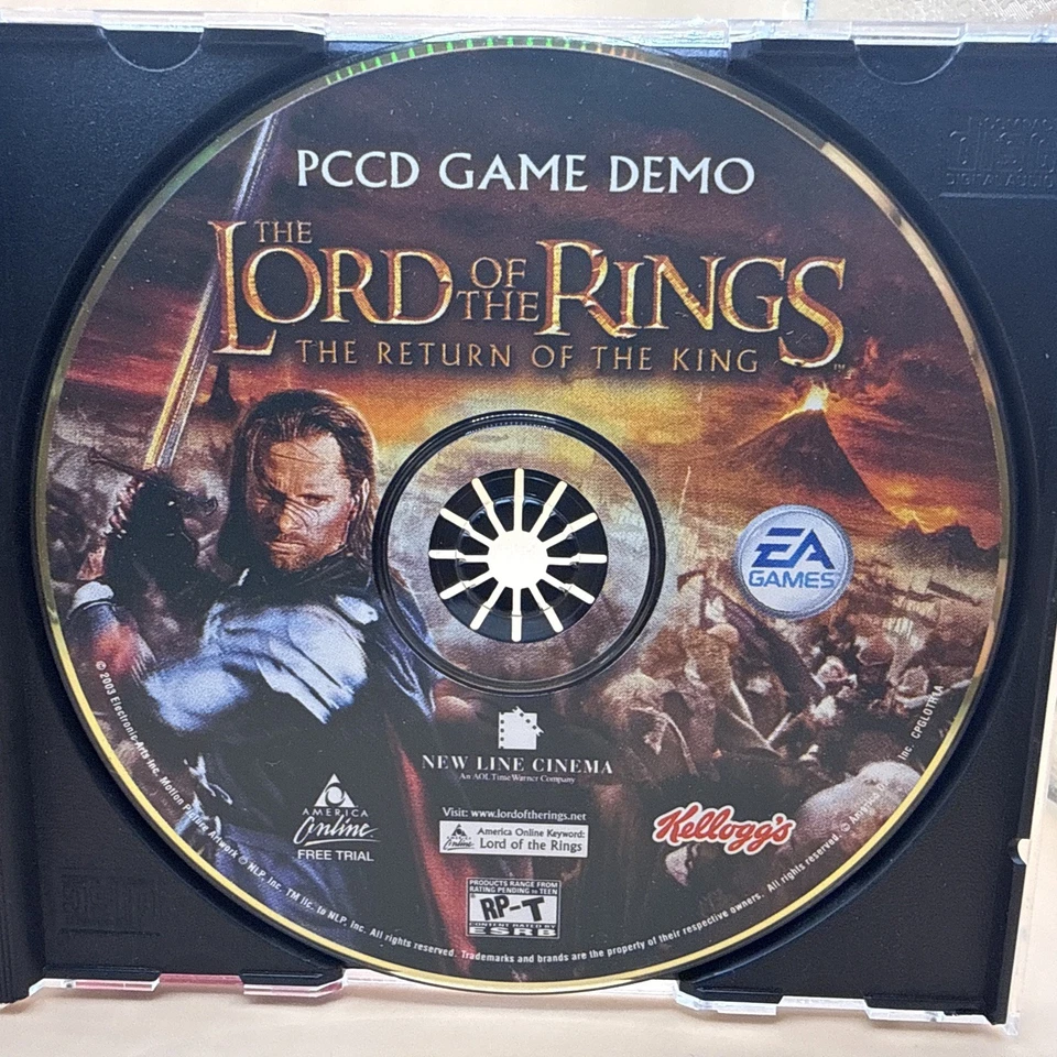 El Señor de los Anillos: El Retorno del Rey PC CD Demo (2003) EA Promo Precintado Foto 1 de 1