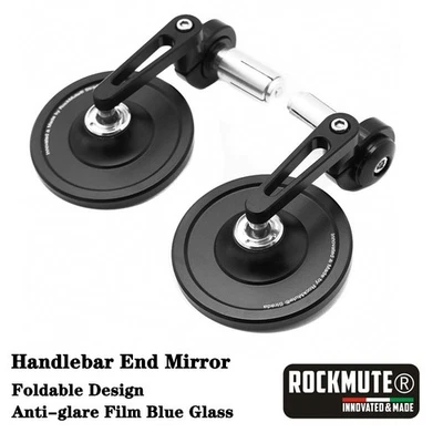 Round End Bar Rearview Side Mirrors For KAWASAKI NINJA 300 Z300 J125 J300 - Image 1 of 4