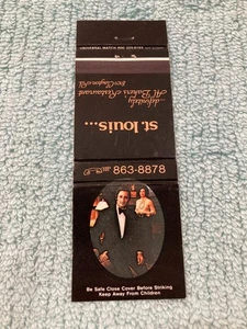 Streichholzheftchenhülle: Al Baker's Restaurant - St Louis, MO - 20 Strike Unstruck - Bild 1 von 3