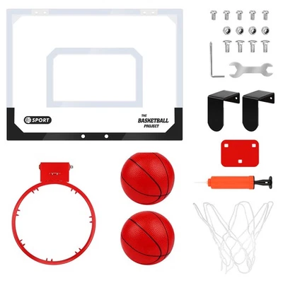 Mini Basketballkorb Indoor Basketball Set für Zimmer Kinder mit Pumpe & Ball DHL - Bild 1 von 4