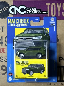 2024 Matchbox Collectors 4/20 2022 Lexus LX Green - Picture 1 of 2