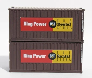 JTC N 205012 CAT Miet Ring Power 20' Std Höhe Behälter/Magnetisch 2er Pack Neu! - Bild 1 von 4