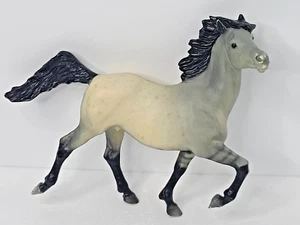 Breyer Horse Famous Spanish Barb #415 Bob Scriver Blue Roan Grulla 1985 10.5"x8" - Picture 1 of 6