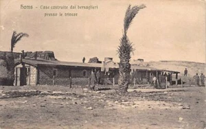 Libya - HOMS - Houses built by the Bersaglieri near the trenches - Picture 1 of 2