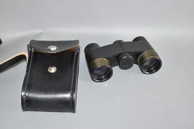 Russisches Fernglas 2,5x25 Ledertasche Made USSR Vintage Opernglas Fach #D2 - Bild 1 von 4