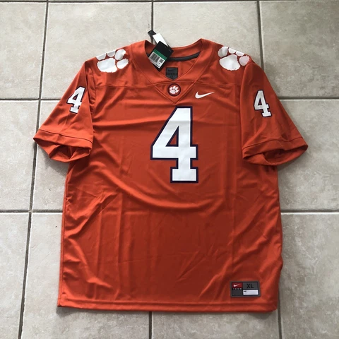 Nike Clemson Mens XL Football Jersey Tigers Watson BV7379-888 Authentic $100 Nwt Cover