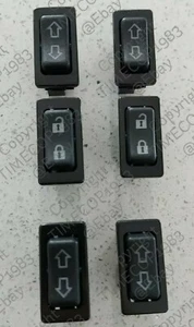 HUMMER H1 Pack de 6 VENTANAS ELÉCTRICAS e INTERRUPTOR DE BLOQUEO Kit LED Botón Puerta AM General - Imagen 1 de 5