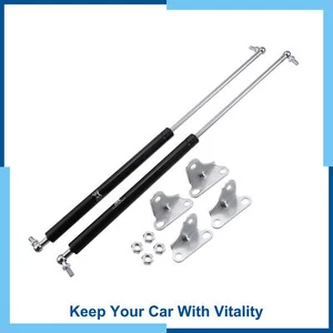 Universal Pack (2) 23inch 200lbs Gas Struts Springs Lift for Truck Bed Covers - Picture 1 of 7
