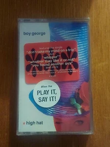 Boy George High Hat Cassette Tape 1989 Virgin Records 80's music Sealed NEW - Picture 1 of 2