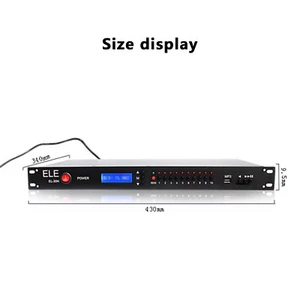 ELE EL-30H FM Broadcast Transmitter FM Transmitter with RDS and Power Amp Modul - Zdjęcie 1 z 14