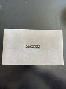 Contax T2 Gray Velvet Hot Pink Lining Hard Camera Storage Display Case ONLY - Picture 1 of 5