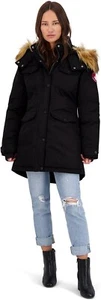 Canada Weather Gear Womens Waterproof Coat Parka Faux Fur Quilted / SMALL - Picture 1 of 2