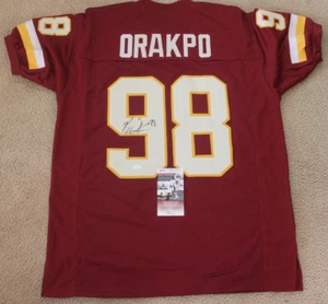 MAGLIE "BRIAN ORAKPO" FIRMATE WASHINGTON REDSKINS (JSA) - Foto 1 di 3