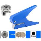 15Mm Er Plier Portable Round  Paper Punch For Badge Tag