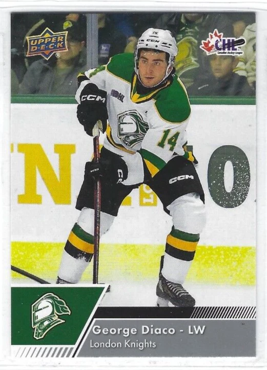 2022-23 Upper Deck CHL #202 George Diaco - Image 1 of 1