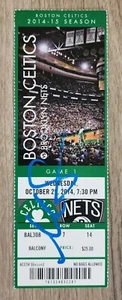 Marcus Smart signiertes NBA Debüt Ticket Celtics vs Nets 29.10.14 LEGEND RAD - Bild 1 von 1