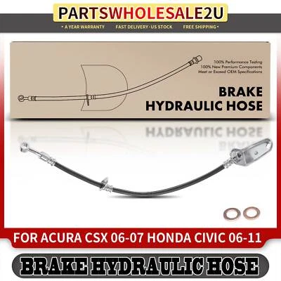 Manguera hidráulica de freno de conductor trasero para Acura CSX 2006-2007 Honda Civic 2006-2011 Foto 1 de 4