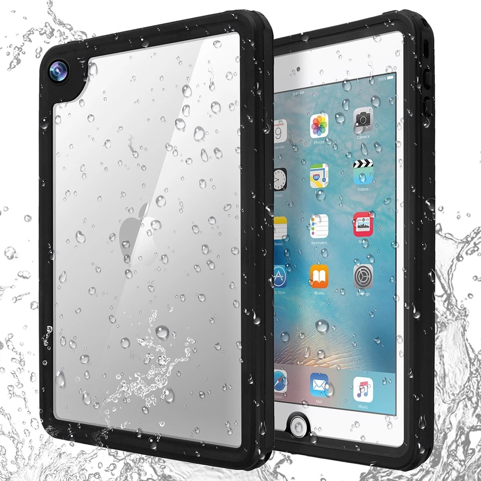 For iPad mini 5th 4 Waterproof Case Shockproof Underwater Cover Screen Protector - Image 1 of 4