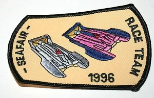 Rare Vintage Seafair Hydro Foil Racing Boat 1996 Race Team Patch New NOS - Bild 1 von 1