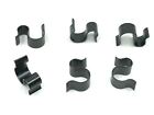 6 pcs brake fuel line tubing S clips for 1/4”& 3/8” OD fits Ford