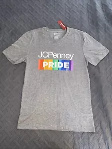 Arizona Jean Co JCPenney Pride V-Neck T-Shirt Size Small - Picture 1 of 5
