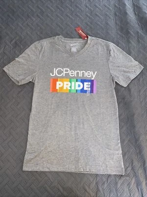 Arizona Jean Co JCPenney Pride V-Neck  T-Shirt Size Small - Image 1 of 4