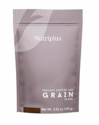 Café instantáneo Farmasi Nutriplus con mezcla de granos 100 g./ 3,53 oz. Foto 1 de 4