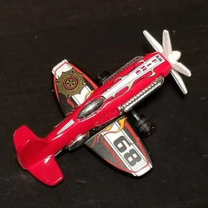 RARE 2003 Hot Wheels Fire Patrol 68 Propelled Diecast Red Prop Airplane C2719 - Picture 1 of 7