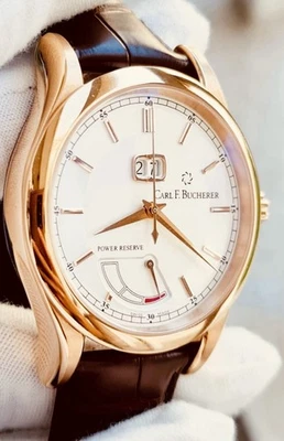 Reloj Hombre CARL F. BUCHERER Manero Automático Fecha Grande Nº 00.10905.03.13.01 Foto 1 de 4