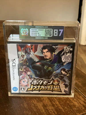Videojuego Nobunaga no Yabou Nintendo DS Pokémon Conquest Graduado 87 ESG CIB Foto 1 de 4
