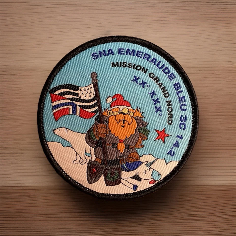 Patch écusson sous-marin SNA Émeraude - Photo 1/1