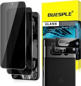 2+2 Pack Privacy Screen Protector for Google Pixel 8A 6.1 - Picture 1 of 7