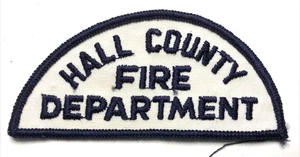 Hall County Fire Dept -Fire Patch-older - Picture 1 of 2