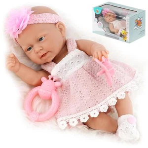 BiBi Doll Bathable Baby Doll 10" & Play Set with Dummy & Accessories Girls Toy - Picture 1 of 6