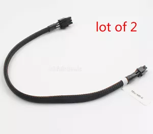 35CM Mini 6 Pin To PCIE 6 Pin Video Card Power Cable Cord Adapter For Mac Pro G5 - Picture 1 of 9