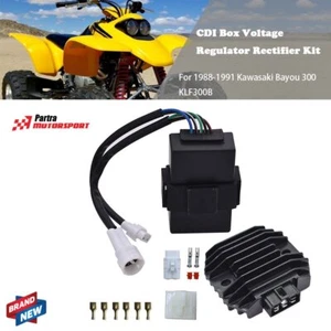 For Kawasaki Bayou 300 KLF300B CDI Box Voltage Regulator Rectifier Kit 1988-1991 - Bild 1 von 6
