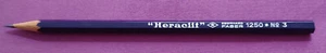 1 x EBERHARD FABER - "HERÁCLITO" - 1250 - Nº3 - Lápiz; puntiagudo VINTAGE - Imagen 1 de 2