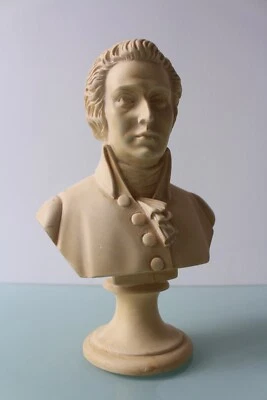 TRES BEAU BUSTE DE WOLFGANG AMADEUS MOZART EN RESINE - Photo 1/4