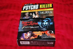 Psycho Killer Triple Feature - OOP Shriek Show David Last House on the Left Hess - Picture 1 of 11
