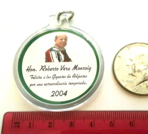 2004 MEDALLA GIGANTES DE ADJUNTAS AUSPICIADO MIKASA PUERTO RICO ALCALDE VERA - Bild 1 von 3