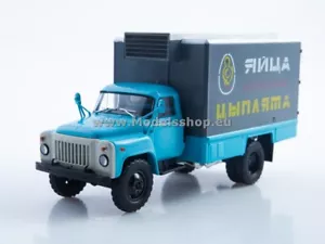 AI1220 SHZSA-3716 (GAZ-53) van for egg transportation /blue - grey/ - Imagen 1 de 6
