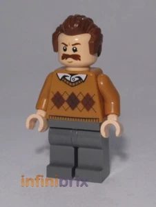 Lego Uncle Vernon Dursley Minifigure Made of Genuine Lego Parts cus404 - Picture 1 of 1
