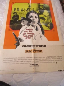 Santee Movie Poster (1973) Glenn Ford - Picture 1 of 11