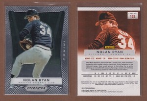 2012 Panini Prizm #133 Nolan Ryan - HOFer - Houston Astros - 387 - 🔥⚾🔥