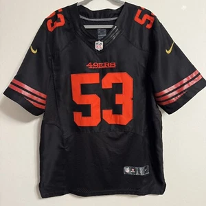 Nike NaVorro Bowman San Francisco 49ers Black Stitched Jersey Size 48 2010’s - Picture 1 of 8