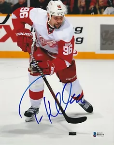 TOMAS HOLMSTROM Signed Detroit RED WINGS 8x10 PHOTO with Beckett COA - Picture 1 of 1