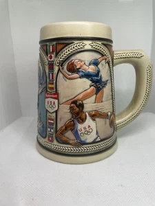 Budweiser 1992 USA Olympics Team Beer Stein Mug Collectible - Picture 1 of 5