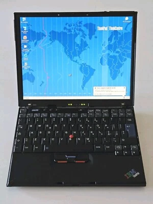 IBM Thinkpad X40 Windows XP Pro + Dock Station - Imagen 1 de 4