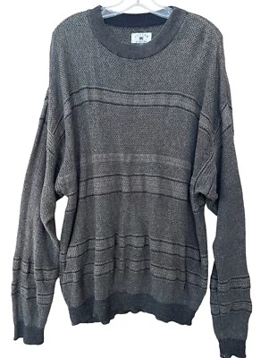 Cutter & Buck Sweater Mens Large Gray Green 100% Cotton Pullover Preppy Casual - Image 1 of 4
