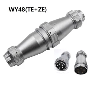 WY48 TE+ZE 5Pin+42Pin jaw plug Straight butt joint clamping jaw fastening socket - Picture 1 of 16